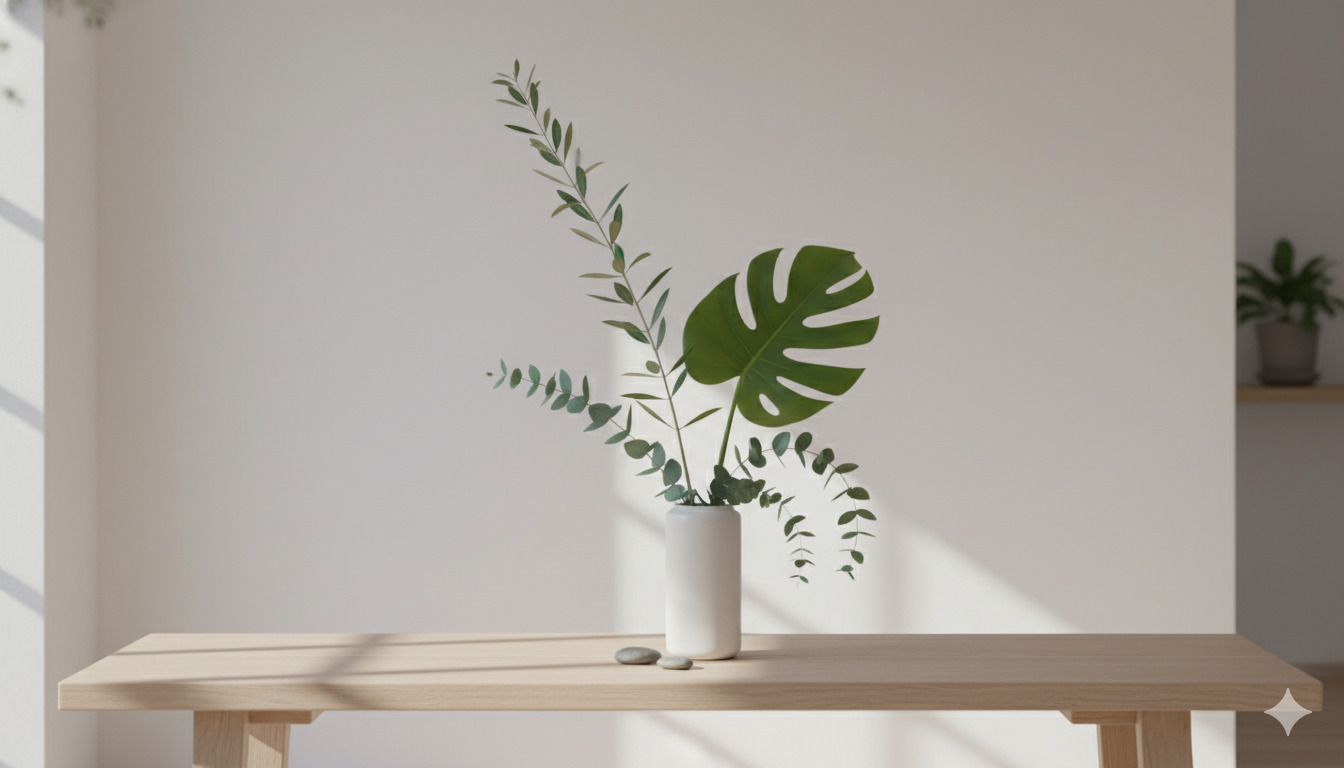 Minimalist Greenery Arrangement